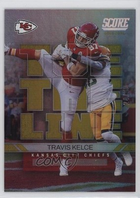 2022 Score Toe the Line Gold Zone 24/50 Travis Kelce #TL-TK z7j