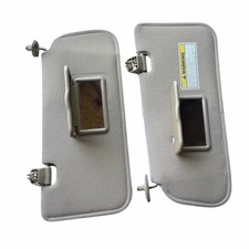 2001-2007 Ford Escape Mazda Tribute Driver Passenger Side Sun Visor Pair Beige 2001-2007 Ford Escape Mazda Tribute Driver Passenger Side Sun Visor Pair Beige