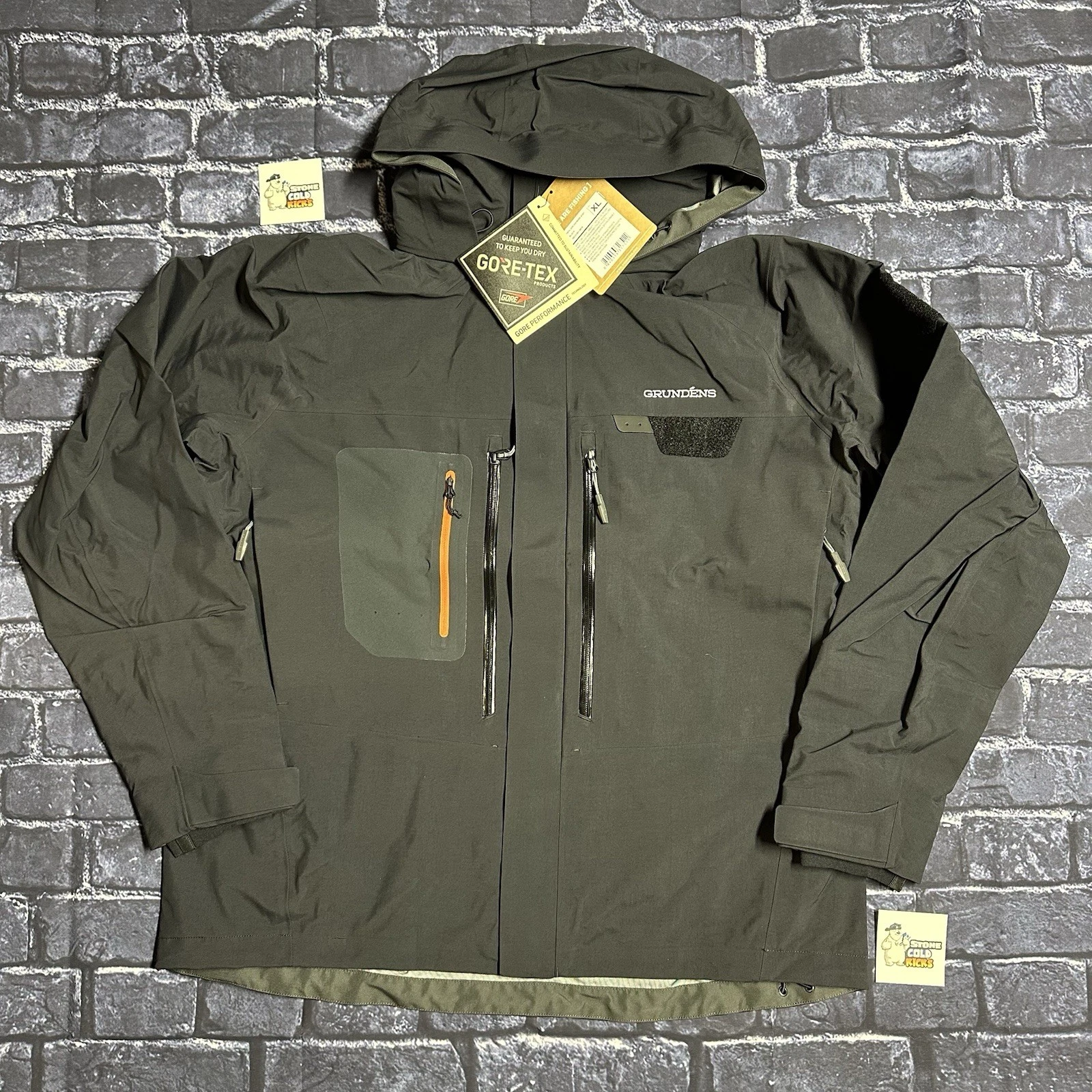 GRUNDENS PORTAL GORE-TEX WADING JACKET SIZE 3XL 10212-001-0013 Retail $600+