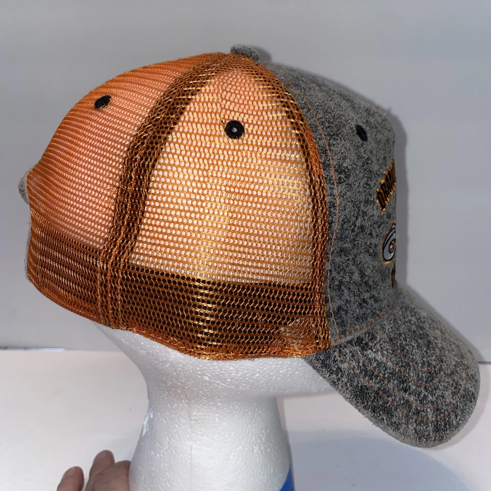 Orange County Choppers OCC 平沿帽皮革和网眼摩托车摩托车 — 第 2/4 张图片