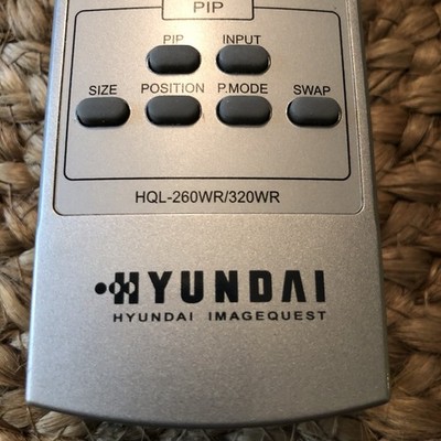 HYUNDAI Remote HQL-260WR/320WR ImageQuest