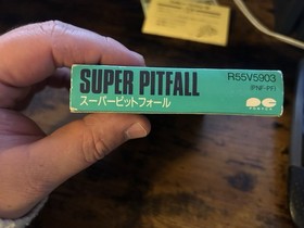 Famicom Super Pitfall Japan Nintendo Nes FC Family Computer