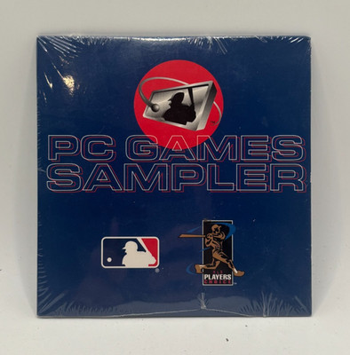 PC Games Sampler CD Hardball 6 + Triple Play 99 + VR Baseball 2000 - Brand New