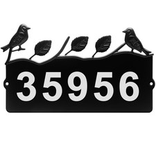 Metal House Numbers for Outside, Address Numbers for House, Waterproof, Addre...