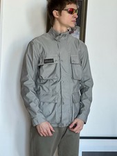 BELSTAFF PURE MOTO RALLYMASTER 350 NERO NYLON MALENOTTI Taglia 48