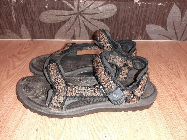 Men Teva Sandals Black 38