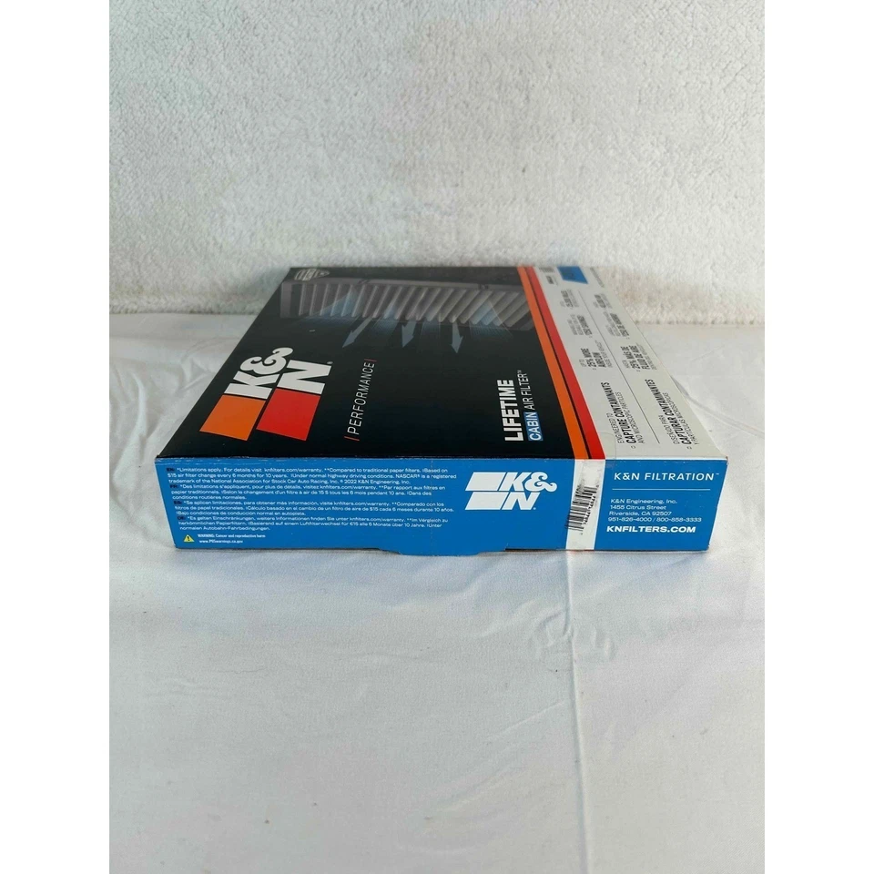 Filtro de aire de cabina K&N VF2013 rendimiento lavable de por vida reutilizable NUEVO Foto 2 de 4