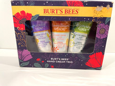 Burt  s Bee's Hand Cream Trio Gift Set BNIB