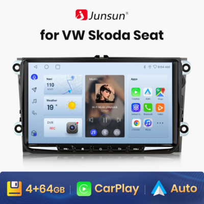 9'' Android13 Autradio GPS Navi Bluetooth 2Din für VW Golf Touran Polo Passat