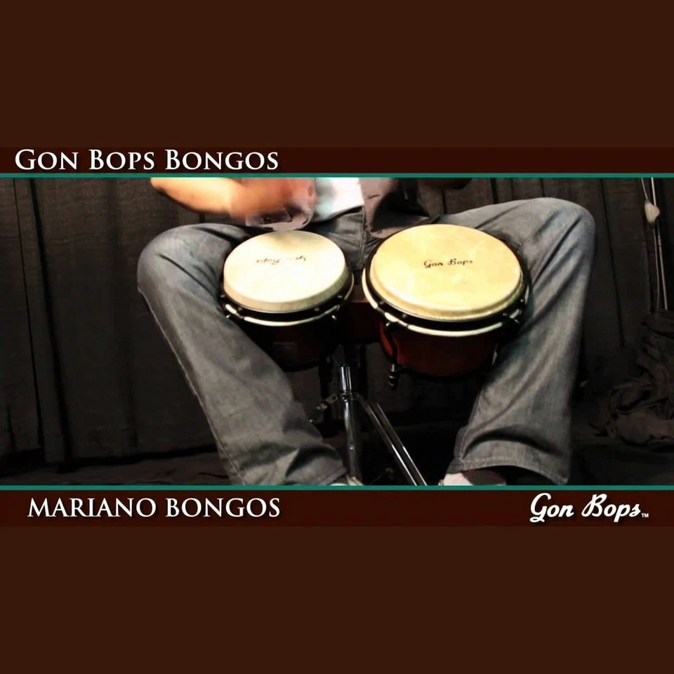 Gon Bops Mariano Mariano Bongo 7" & 8.5" - Image 2 of 2