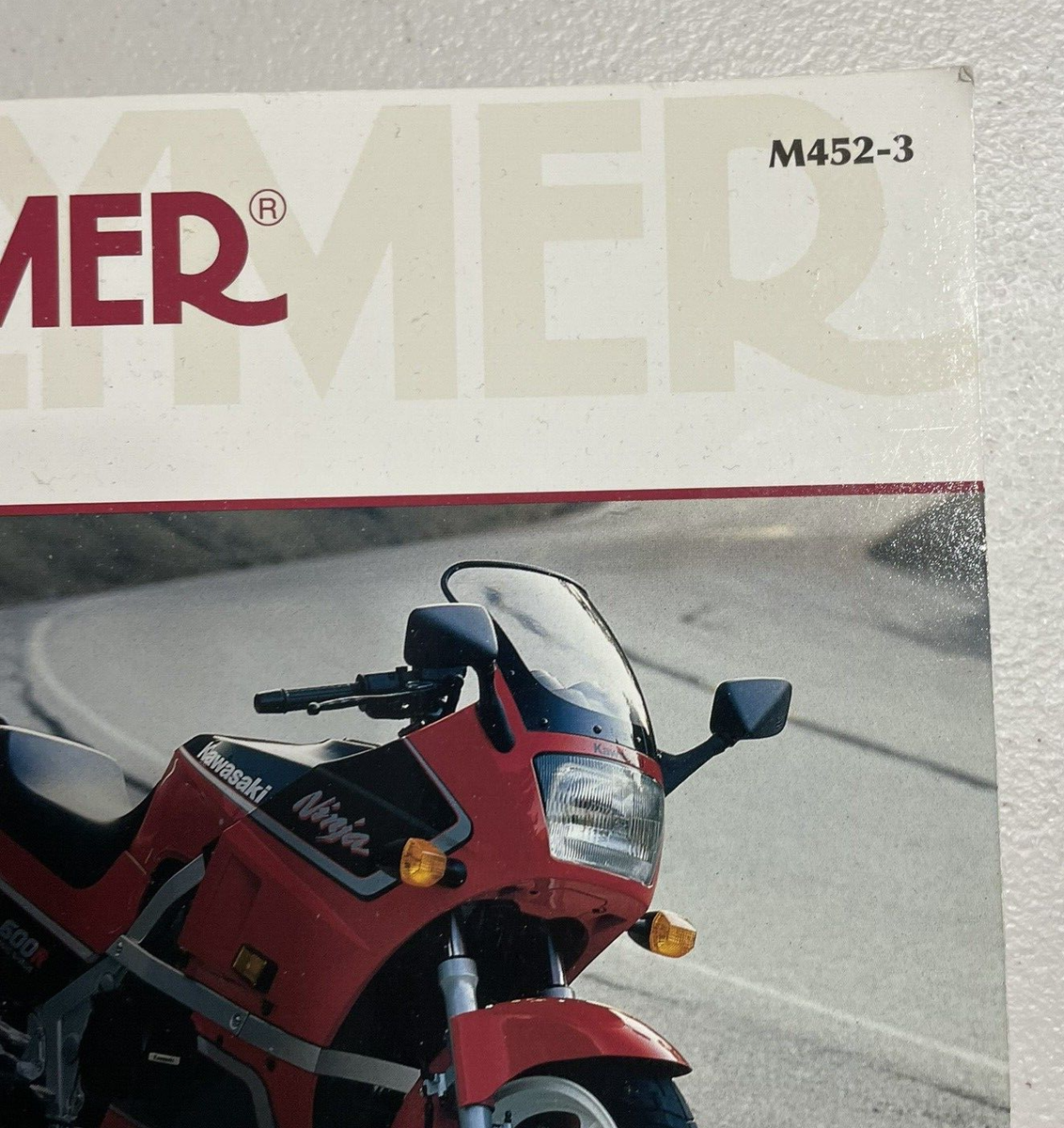 リリマリモモ23 Clymer 1985-1997 Kawasaki ZX500 & Ninja ZX600 Repair