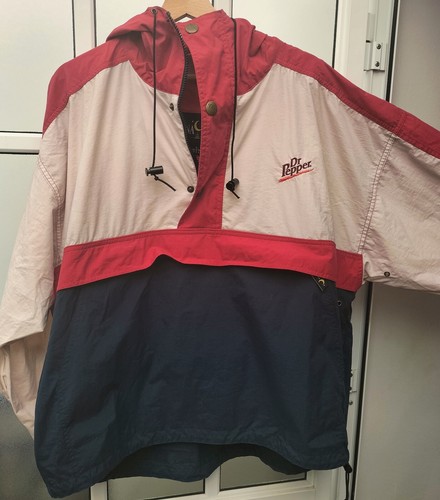 Chaqueta Cortavientos Dr. Pepper Luna Pier Vintage Retro - Imagen 3 de 11