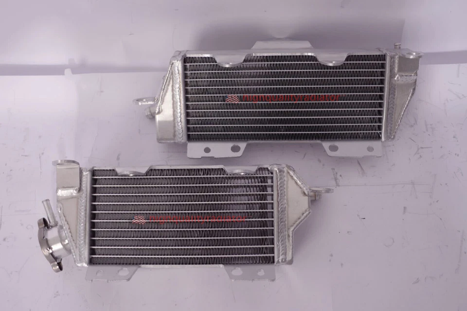 All Aluminum Radiator For 1992-1993 Kawasaki KX125/KX250（L+R) Foto 4 de 4
