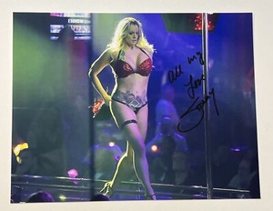 Signed Photo Stormy Daniels Autographed Picture Donald Trump Vivid Adult Star