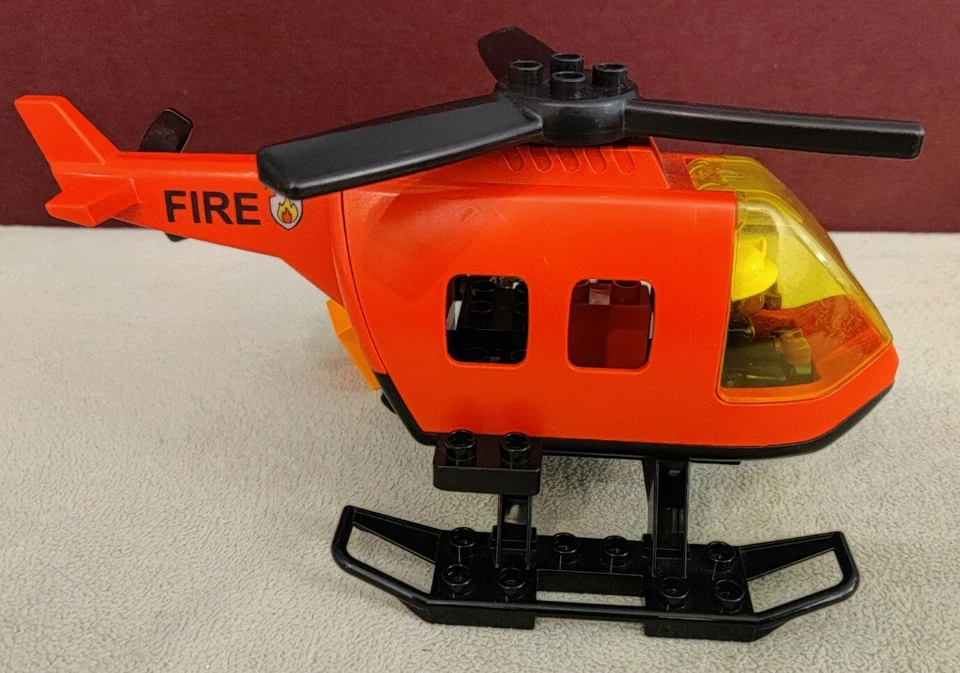 Lego Duplo 4967 - l'Hélicoptère des Pompiers - Fire - Photo 4/4