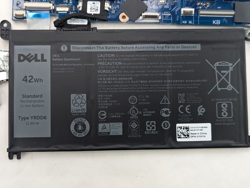 DELL Inspiron 3583 2019 Core i5 8th Gen Motherboard Assembly with Battery - Bild 3 von 4