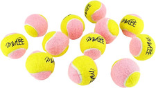 X-Small Dog Tennis Balls 1.5" Pack of 12- Puppy Mini Fetch Pet Little Tennis Bal