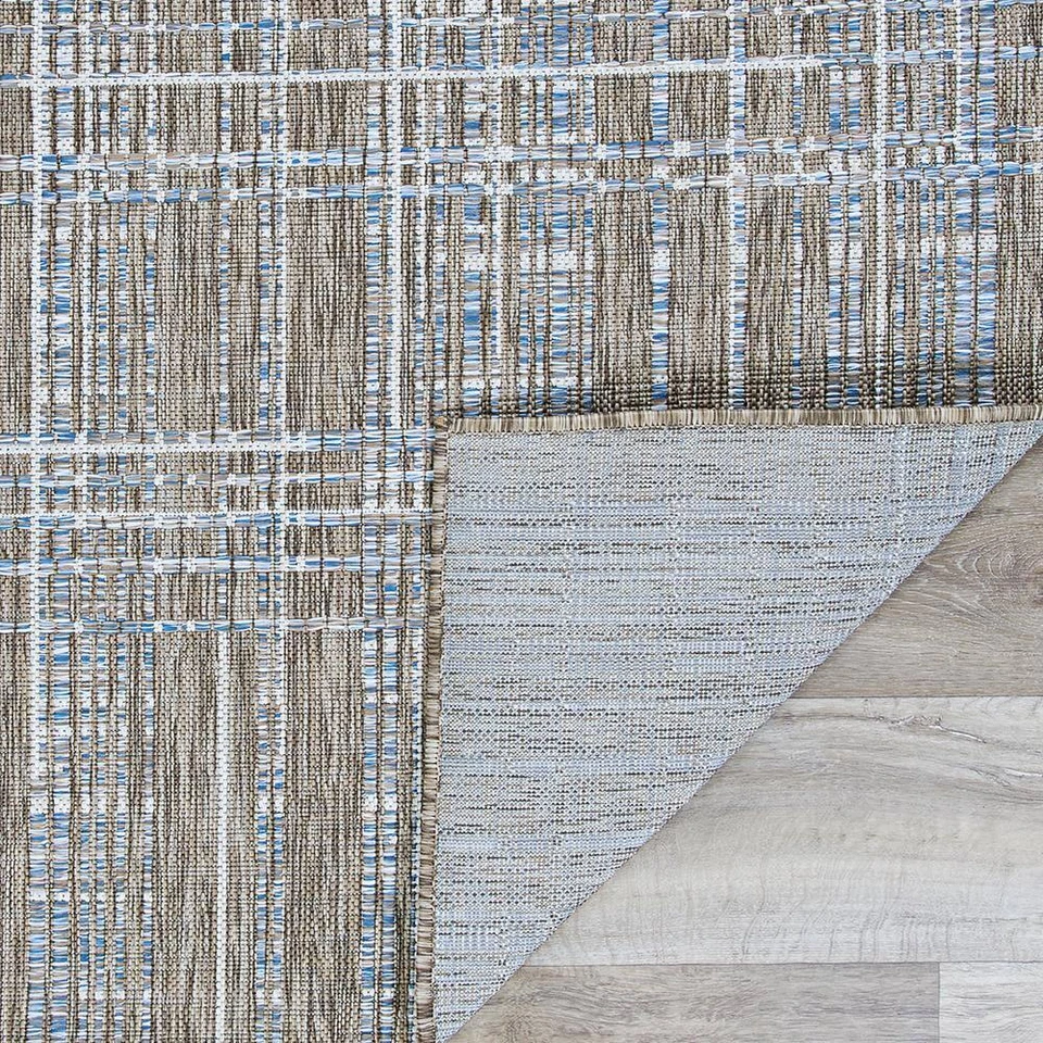 Alfombra de área interior/exterior Couristan 8 pies x 11 pies rectangular resistente a la humedad Foto 4 de 4