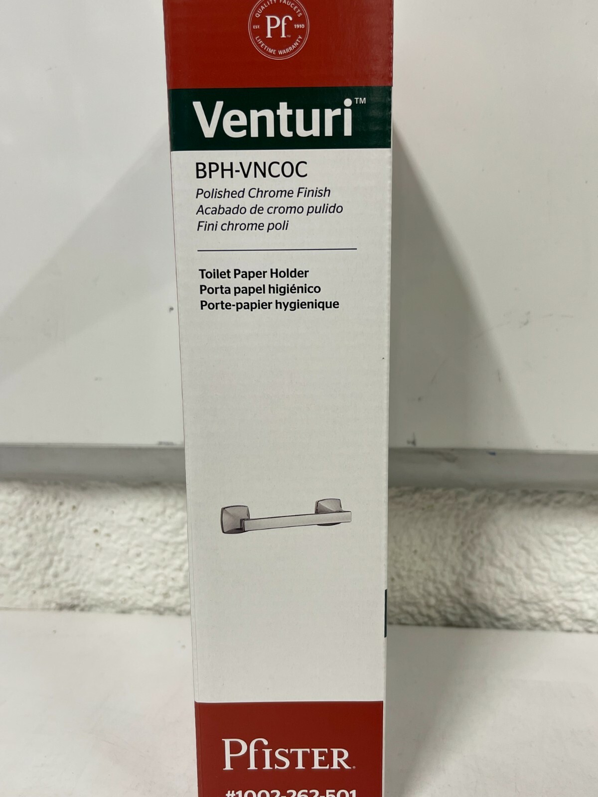 LOT OF 2 Pfister Venturi Toilet Paper Holder Polished Chrome BPH