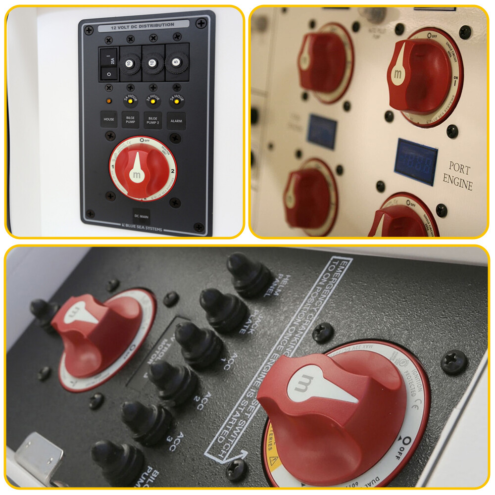 Marine Switch Sell New 6007 M-Series 4 Position Mini Dual Battery Selector Switch For Marine Boat In , For US Marine Battery Switch - Foto 8