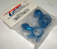TRAXXAS MAXX BLUE FRONT ALUMINUM KNUCKLE ARMS  TRUCK-89076-4 TXMS021-B
