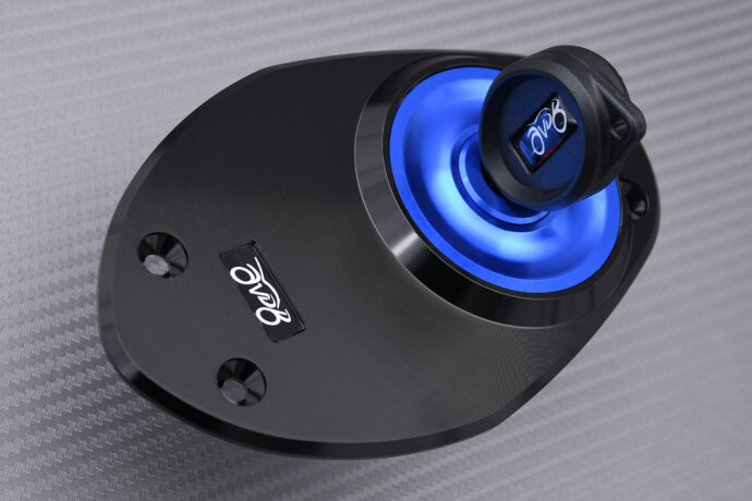 Trappe essence rapide bleue avec clé pour rénovation Multistrada 620