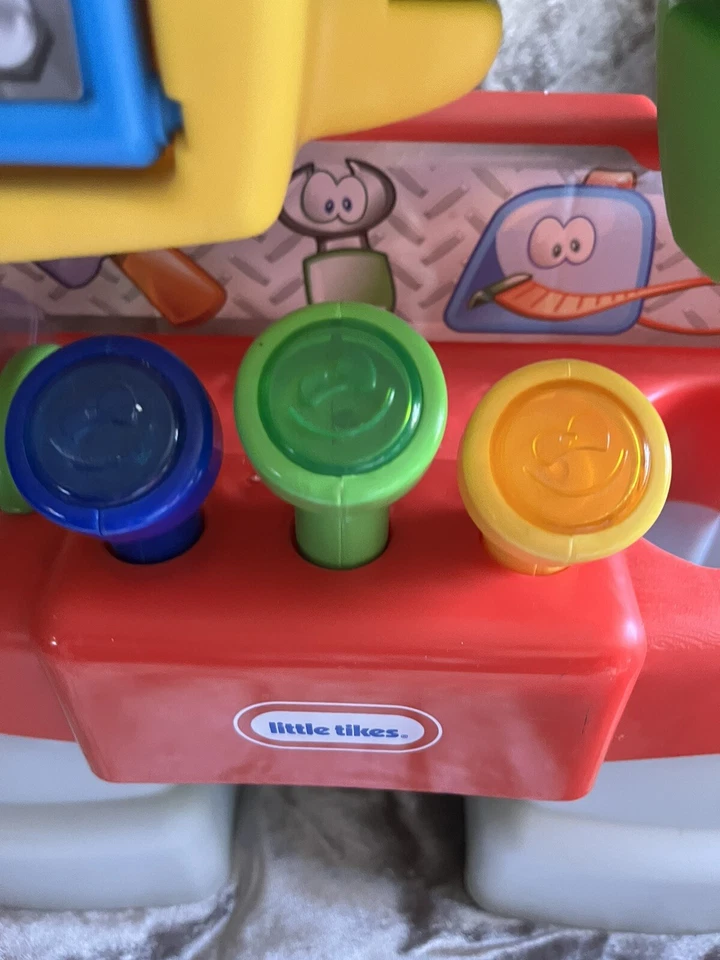 Little Tikes Discover Sounds Herramienta de Trabajo Banco Taller Sonidos Luces FUNCIONA Foto 4 de 4