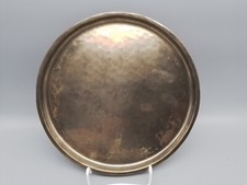 Meersburg, Messing Tablett Rund,vermtl. Entwurf von Raichle,Handarbeit,Vintage