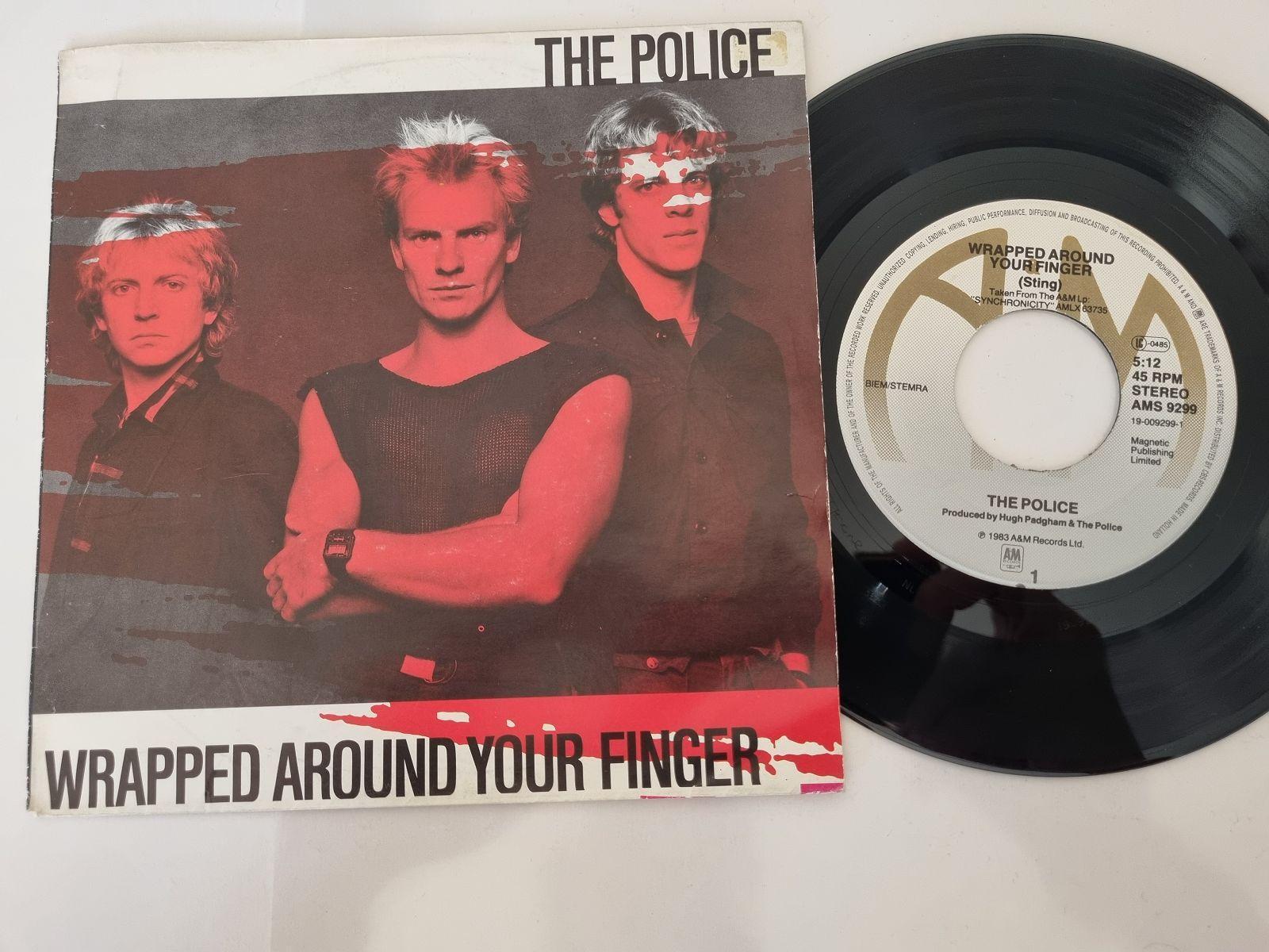 7"" Single The Police/ Sting - Wrapped around your finger Vinyl Holland