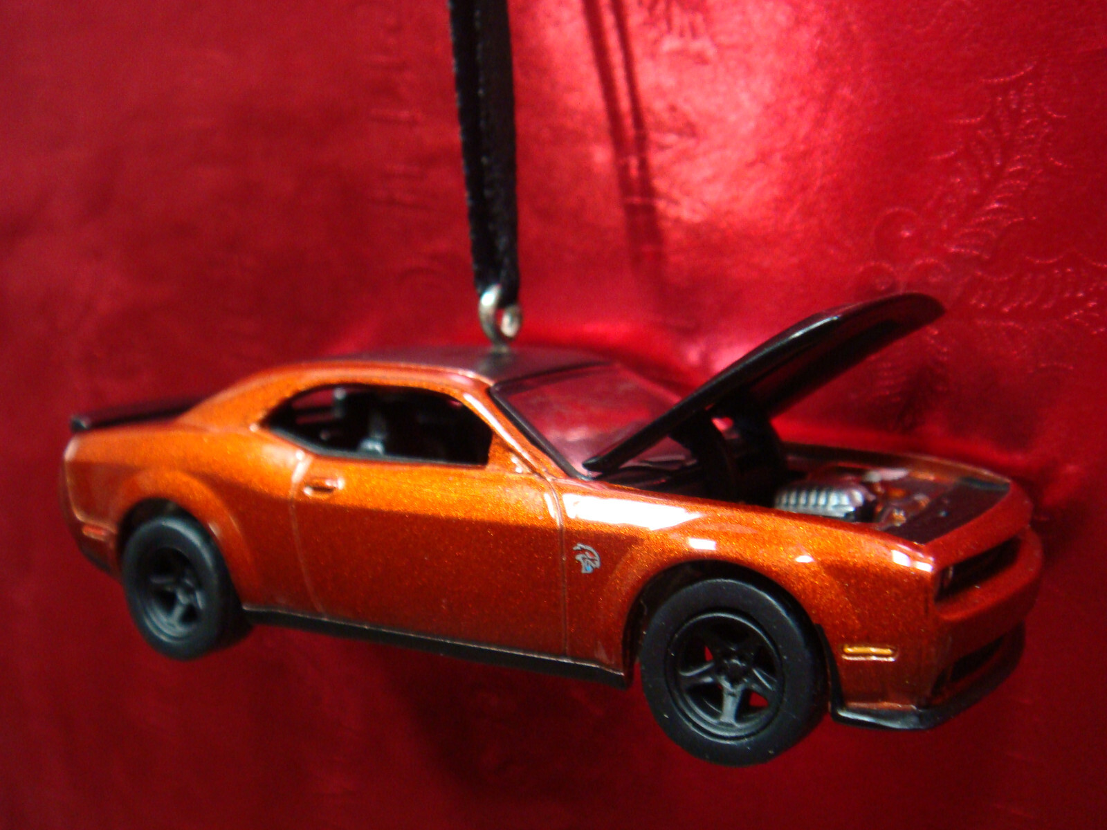 * NEW * 2021 21 DODGE CHALLENGER SRT SUPER STOCK HELLCAT CHRISTMAS TREE ORNAMENT | eBay
