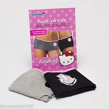2 x Hello Kitty Panty  grau und schwarz 36/38,40/42,44/46