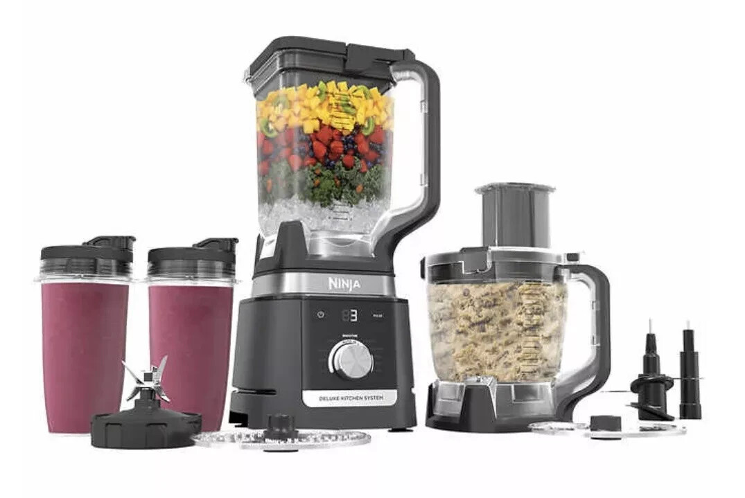 Ninja Deluxe Kitchen System with Blender and Food Processor Combo - The Ultimate Choice-image