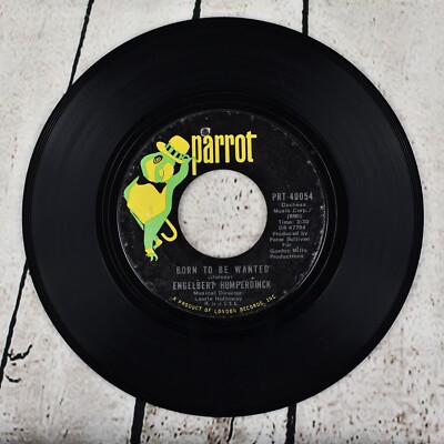 Engelbert Humperdinck - Sweetheart / Born To Be Wanted, 7'' Vinyl/45 RPM, 1970