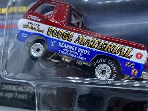 Johnny Lightning Show Stopper Richie Travers' Dodge Materiale Bianco Fulmine - Foto 1 di 3