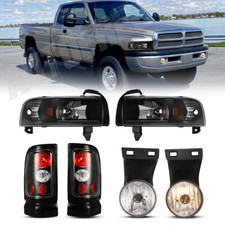 Headlightstail Lightsfog Lights For 1994-2002 Dodge Ram 1500 2500 3500 Headlightstail Lightsfog Lights For 1994-2002 Dodge Ram 1500 2500 3500