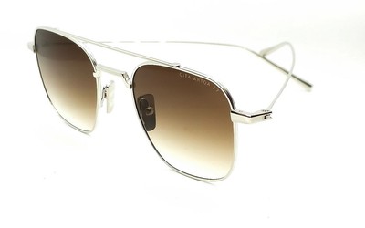 DITA ARTOA 27 Sunglasses DTS163-A-01  Silver / Brown Gradient lenses new