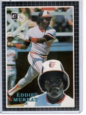 1985 Donruss - Action All-Stars #9 Eddie Murray Baltimore Orioles jumbo card 
