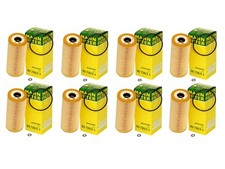 OEM Mann Set of 8 Oil Filters HU 726/2 X 99-05 CASE For VW TDI Jetta/Golf/Passat