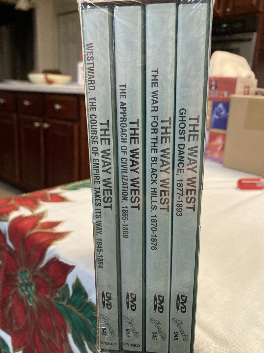 The Way West DVD, 1995 Ric Burns - Brand New Sealed Shanachie Four DVD Box  Set 16351094797| eBay