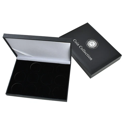 40MM Coin Capsule Storage Box Display Case Holder Collection Container Supplies - Imagen 10 de 16