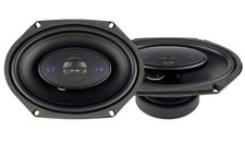 2x Blaupunkt 300W 6" x 8" 4-Way 4-Ohm Max Power Coaxial Speakers GTX Series- NEW