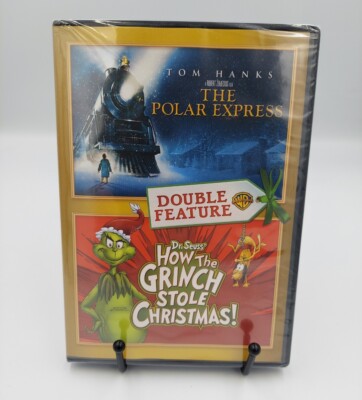 The Polar Express / How the Grinch Stole Christmas (DVD, 1966) NEW SEALED