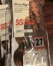 Lot Of 4-Lord  Cliff SiSi Braid Wavy Color:27 20  Toyokalon Fiber
