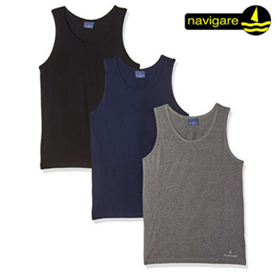 Maglie Intime Canotte Uomo Navigare Cotone Bielastico Spalla