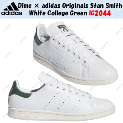 Dime × adidas Originals Stan Smith White College Green IG2044 Men's Size