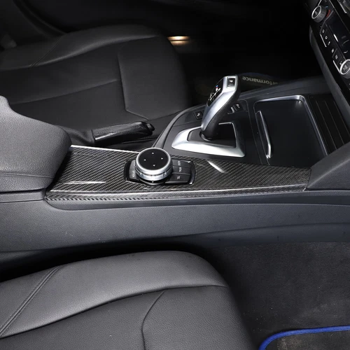 Juego de cubiertas interiores de fibra de carbono seca real para BMW 440i serie 4 F32 2013-19 - Imagen 32 de 41