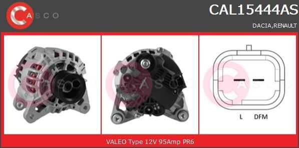 Alternateur premium pour moteur Dacia Sandero 1.4 et Logan 1.6 16V haute durabilité