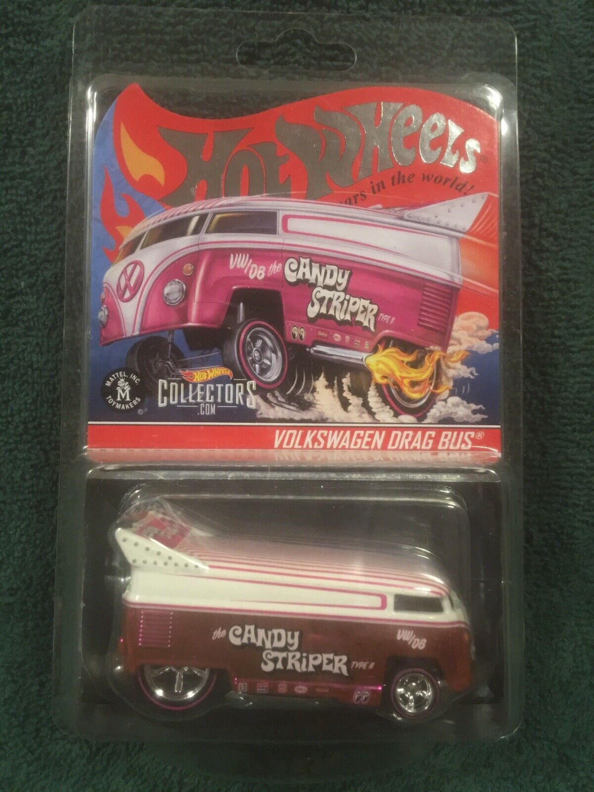 hot wheels RLC Candy Striper Volkswagen Drag Bus Pink Logo Niska cena Duża cena