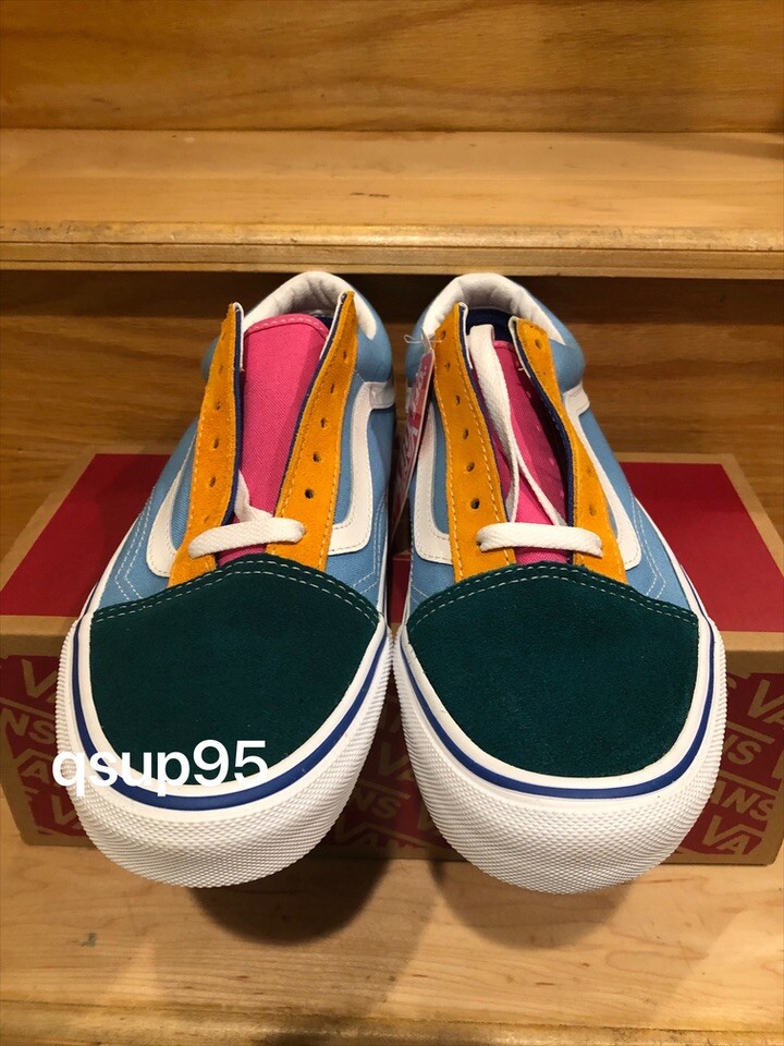 vans old skool multi bright