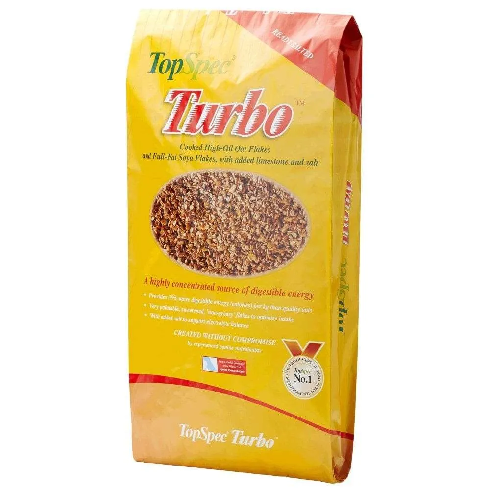 HORSE / PONY FOOD FEED TopSpec Turbo Flakes 20kg